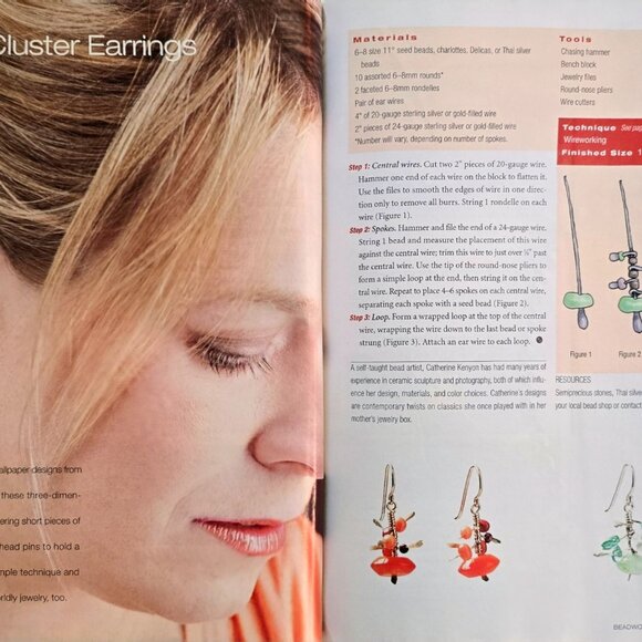 Beadwork Magazine October November 2005 Bring On The Bracelets - Picture 13 of 16